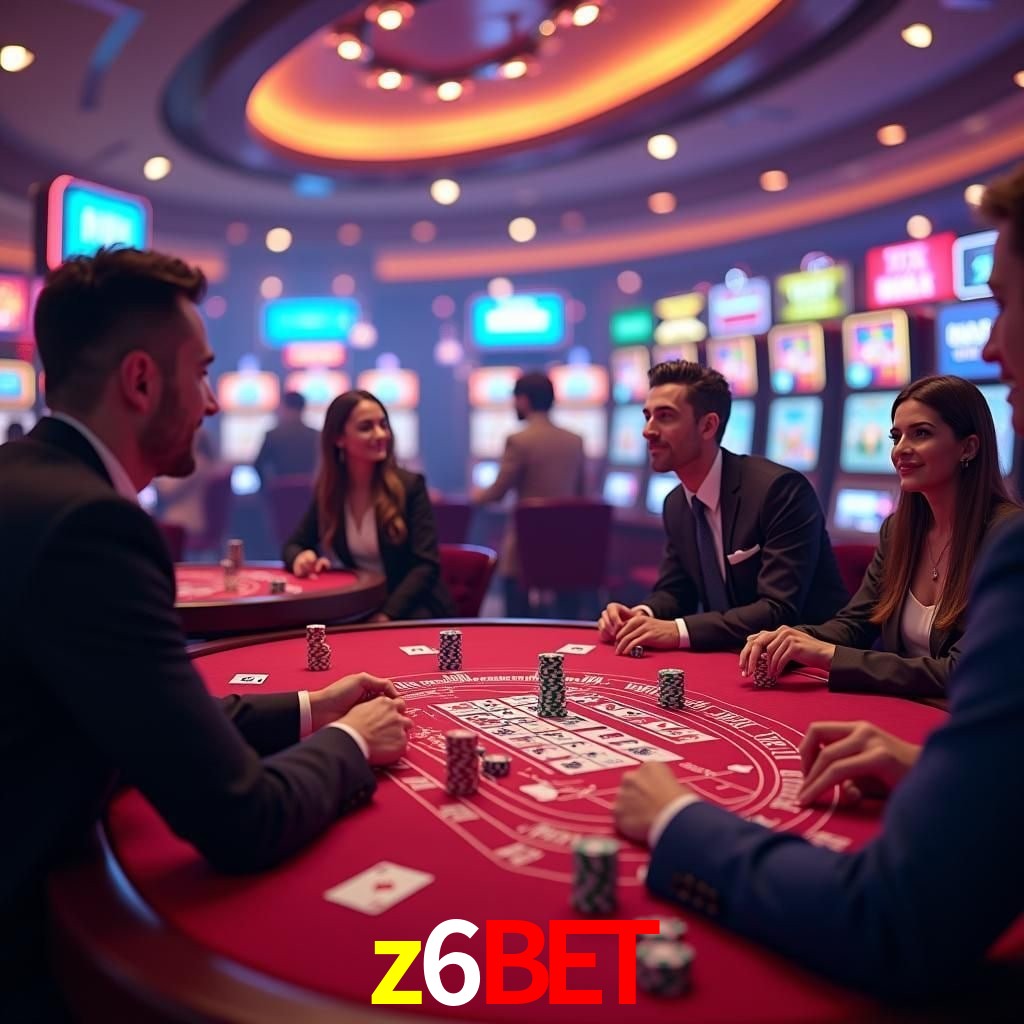 Mesa de Blackjack z6bet